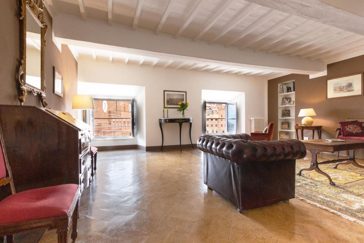 Appartamento Palazzo Chigi Zondadari Siena Esterno foto