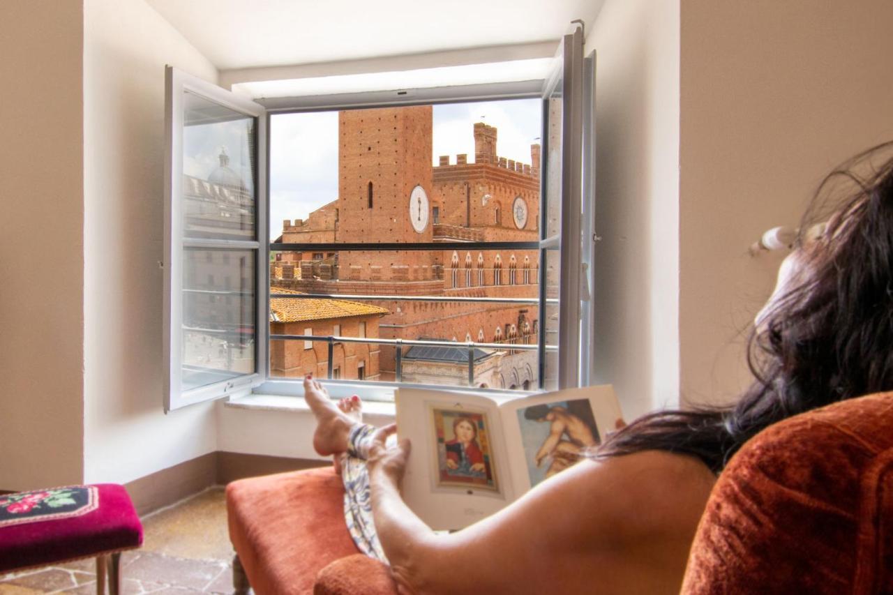 Appartamento Palazzo Chigi Zondadari Siena Esterno foto